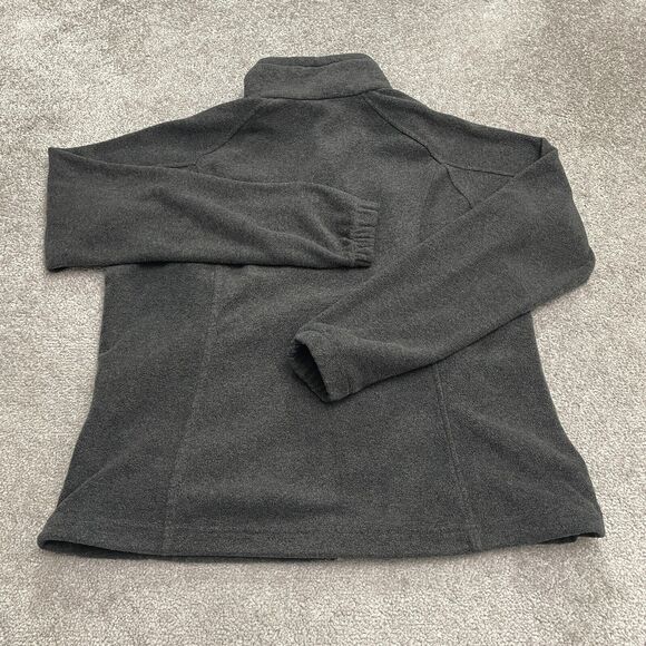 Columbia Benton Springs Fleece Jacket Womens XL Gray Full Zip Pocket Outdoor - Picture 1 of 13